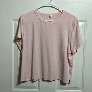 Lululemon Classic Fit Cotton Blend T-Shirt Lightly Worn